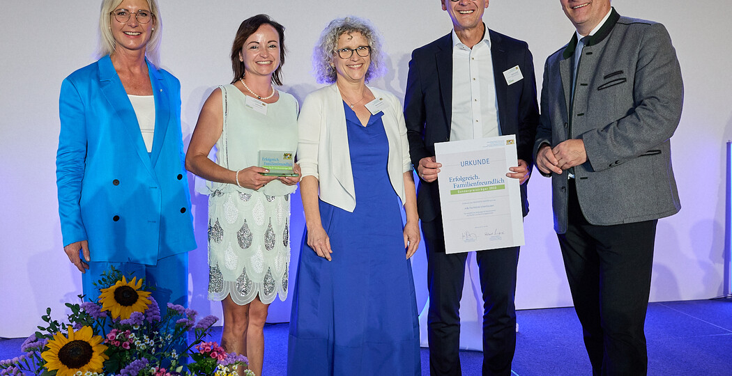 Auszeichnung "Erfolgreich. Familienfreundlich" für die m&iFachklinik